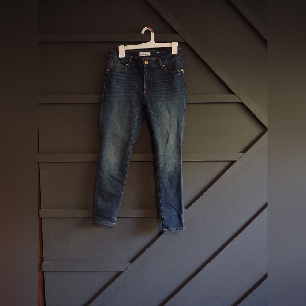 Loft curvy skinny jeans
